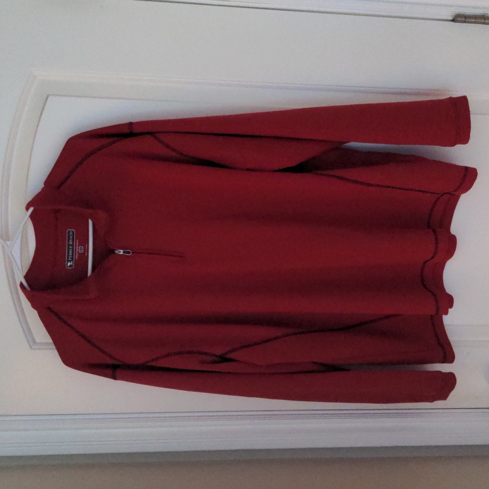 Red Pebble Beach 1/4 zip